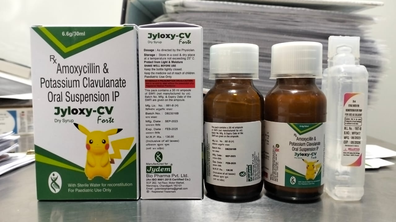 JYLOXY- CV FORTE DRY SYP